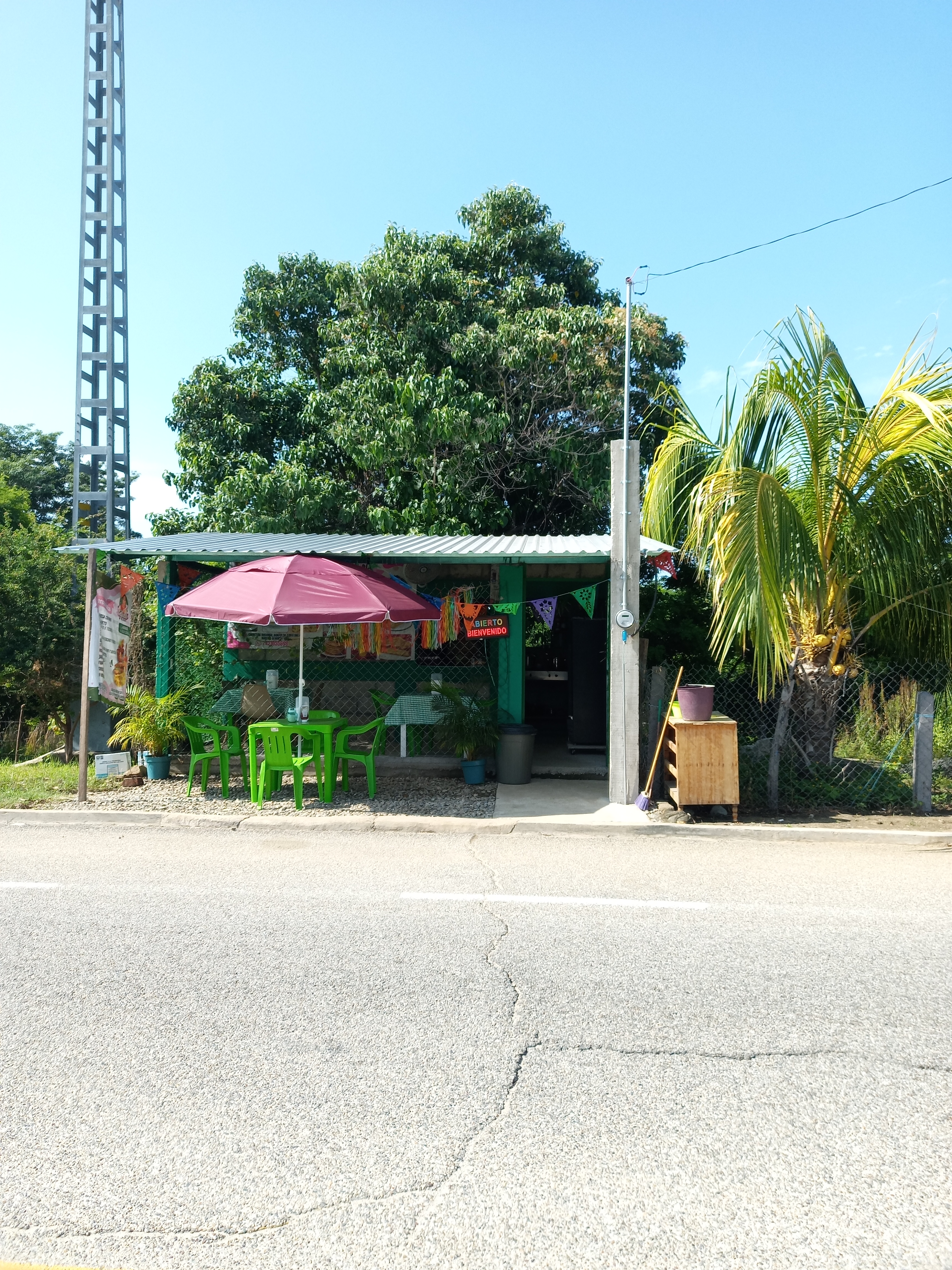 Fachada de El Cafecito de María